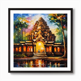 Angkor Temple Art Print