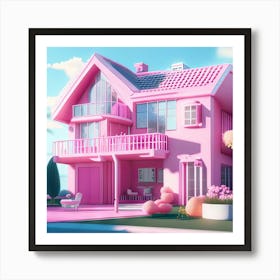 Barbie Dream House (594) Art Print