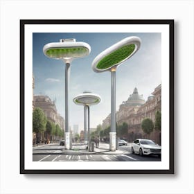 Imagine A Future Where The Air We Breathe Is Clean And Fresh, Thanks To A Revolutionary Technology That Can Remove Pollutants And Toxins From The Atmosphere Art Print