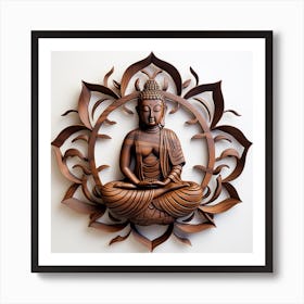 Buddha Wall Art 1 Art Print