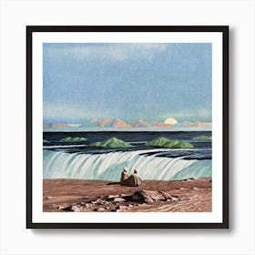 Contemplate Square Art Print