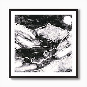 Cadair Idris Square Art Print