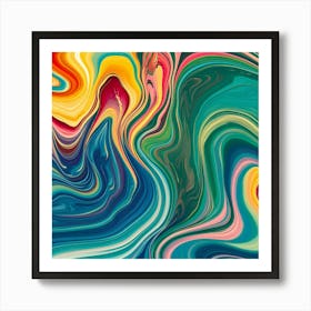 Abstract Painting 9 Art Print