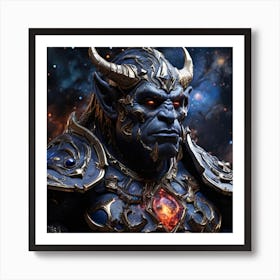 Warcraft Demon Art Print
