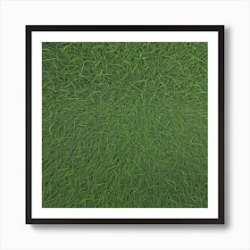 Green Grass Background 8 Art Print