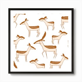 Deer 3894103 1280 1 Art Print