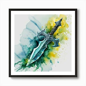 Sword Art Art Print