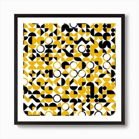 Abstract Geometric Pattern 24 Art Print