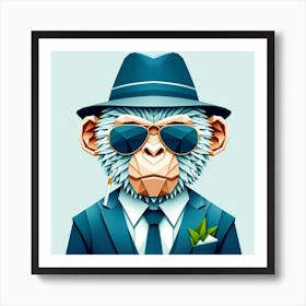 boss ape Art Print