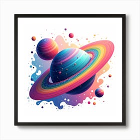 Saturn Art Print