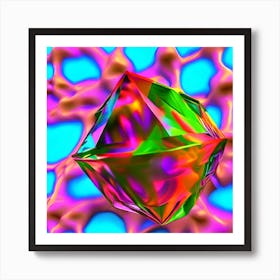 Fractal Diamond Art Print