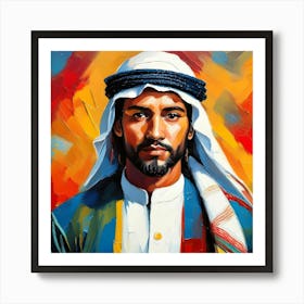 Creative Male Portrait 151 Art Print