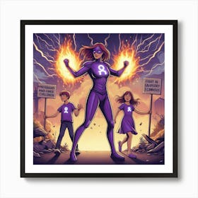 Sagittarius Super Mom #13 Art Print