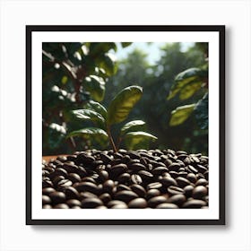 Coffee Beans 137 Art Print