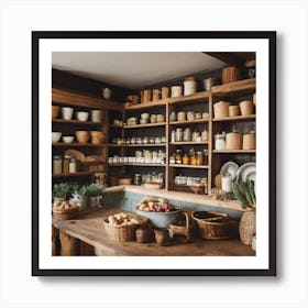 Farmhouse Kitchen 1 Art Print