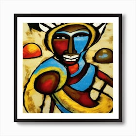 African Art #10 Art Print