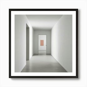 Room With A Pink Wall Art Print