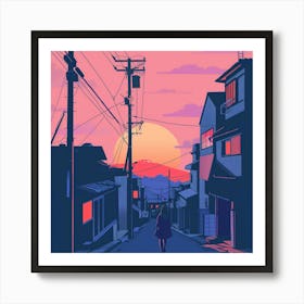 A Vector Illustration Lofi Illustration 1718803681 3 Art Print