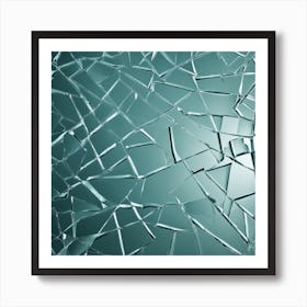 Broken Glass 1 Art Print