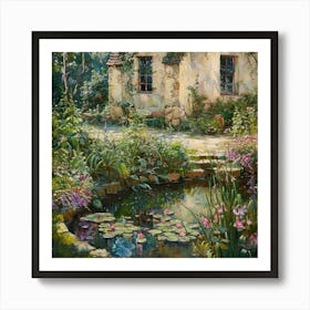 Cottage Dream Garden 7 Art Print