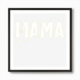 Mother Mama Comfort Simple Cute New Mom Art Print