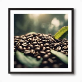 Coffee Beans 70 Art Print