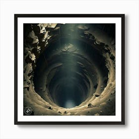 Hole In The Ground Art Print