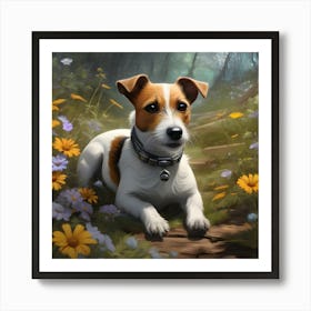 Jack Russell Terrier Art Print