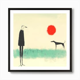 Dogs And Their People XXX Art Print