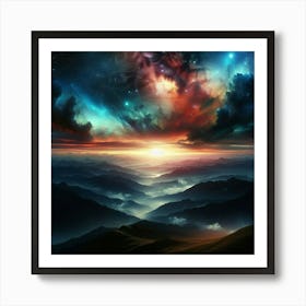 Nebula 144 Art Print