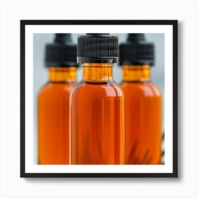 Cbd Oil Bottles Poster