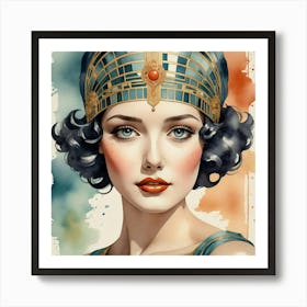 Egyptian Woman Art Print