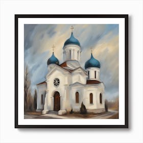 Russian Church Art Print