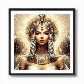 Cleopatra Portrait Artwork 151 Art Print