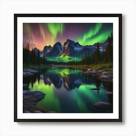 Aurora Borealis 175 Art Print