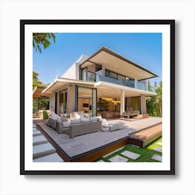 3D Home Art Design 6 Art Print