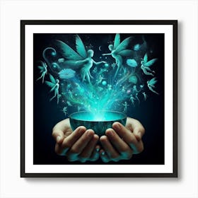 Fairy Bowl Art Print