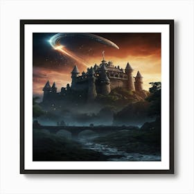 Castle In The Sky Art Print