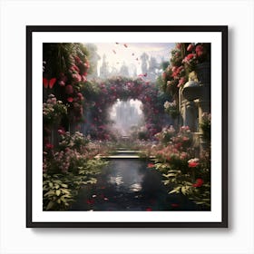 Surreal Love Garden By Csaba Fikker 18 Art Print