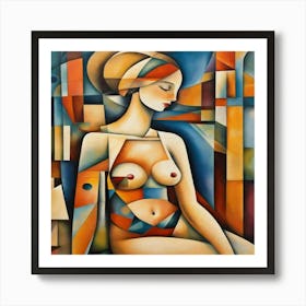 Nude Woman Art Print