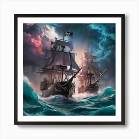 Pirates Of The Caribbean Art Print