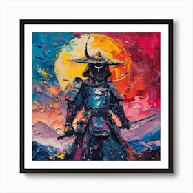 Samurai 18 Art Print