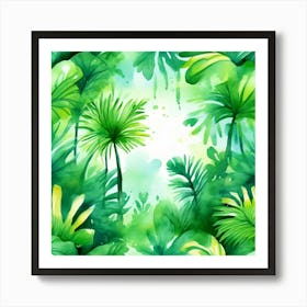 Tropical Jungle Art Print