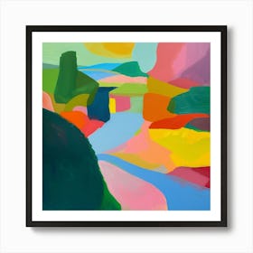 Abstract Park Collection English Garden Munich Germany 1 Art Print