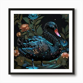 Black Swan Art Print