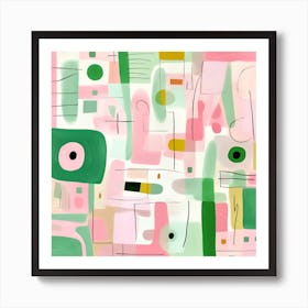 Abstract Painting 301 Art Print