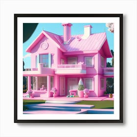 Barbie Dream House (421) Art Print