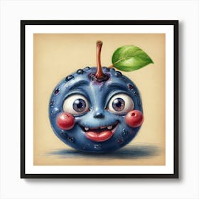 Blueberry 5 Art Print