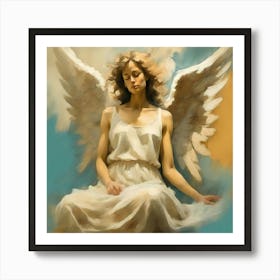 Angel Sleeping 1 Art Print