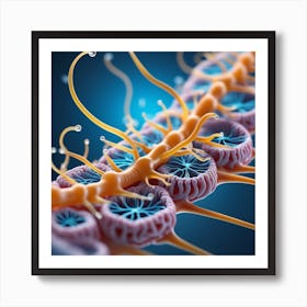 Close Up Of A Neuron 1 Art Print